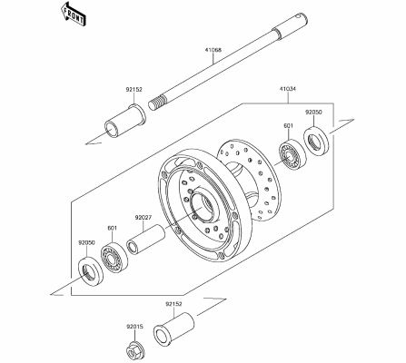 FRONT WHEEL