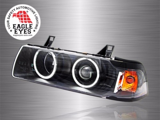 BMW E36 4D or 2D  Projector Cool Look Head Lamp 92-99