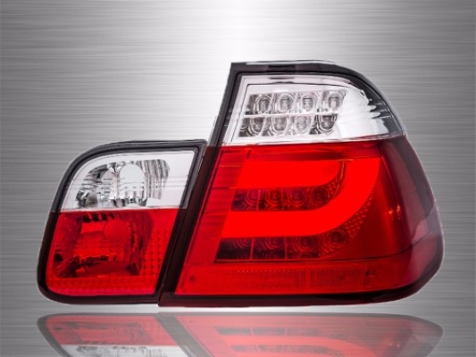 BMW E46 4D or 2D LED Light Bar Tail Lamp 98~05