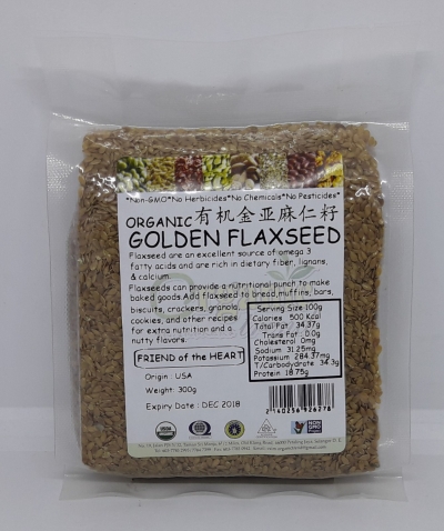 U-GOLDEN FLAXSEED-ORGANIC*ЙCƽ