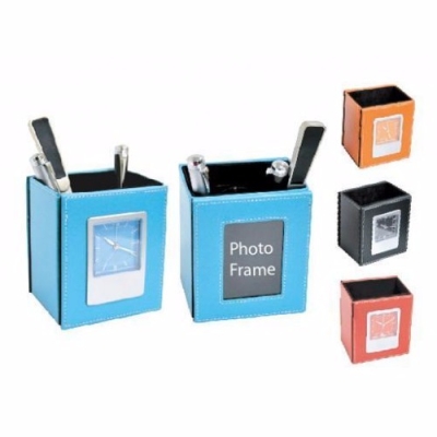 Pen Holder with Photo Frame