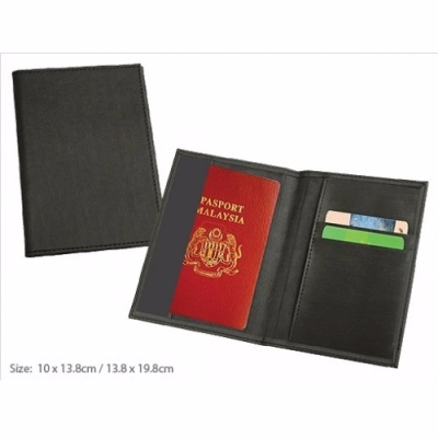 PU Leather Passport Holder