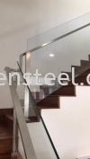 Glass staircase 64 Stainless Steel Glass Staircase