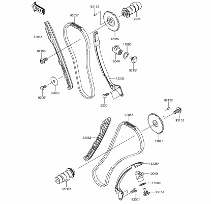 CAMSHAFT(S)/TENSIONER