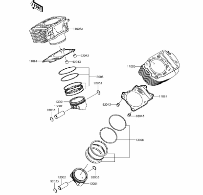 CYLINDER/PISTON(S)