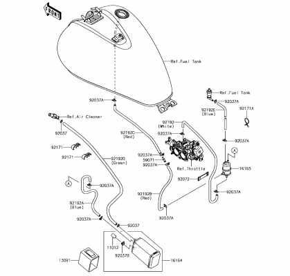 FUEL EVAPORATIVE SYSTEM(CA)