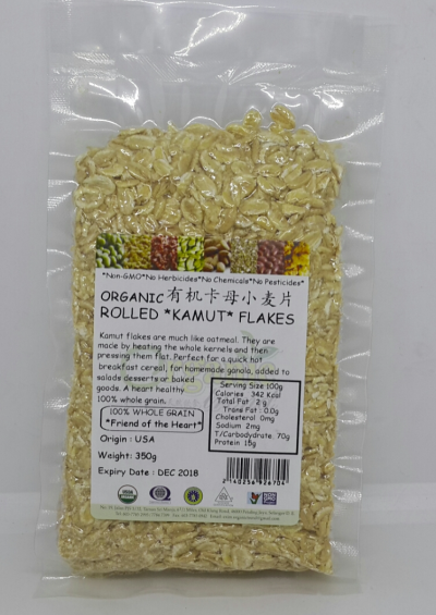 U-ROLLED KAMUT FLAKES-ORGANIC*лĸСƬ