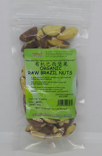 BRAZIL NUTS-RAW*ORGANIC*