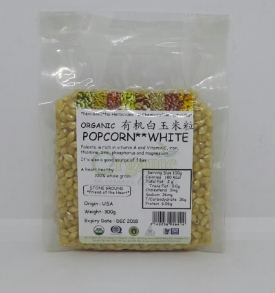 U-POPCORN*WHITE-ORGANIC*л**