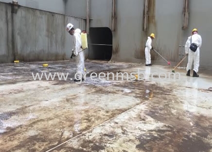 Apply Water Degreaser Spray to Reduce oily Residues Our Services Marine Cleaning Service