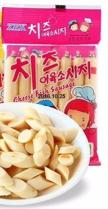 Korean Zek cheese fish Sausage 