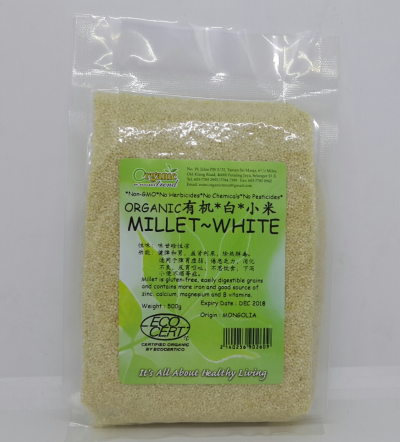 MILLET-WHITE-ORGANIC*лС