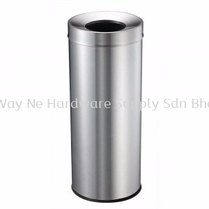 STAINLESS STEEL BIN c/w Open Top