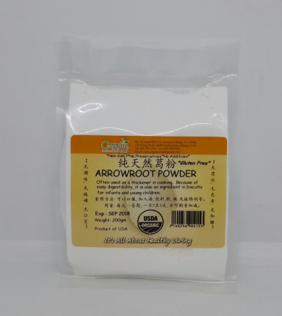 U-ARROWROOT POWDER-ORGANIC*л