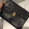 (SOLD) Loewe Full Leather Large Pouch (With Lock) Others 