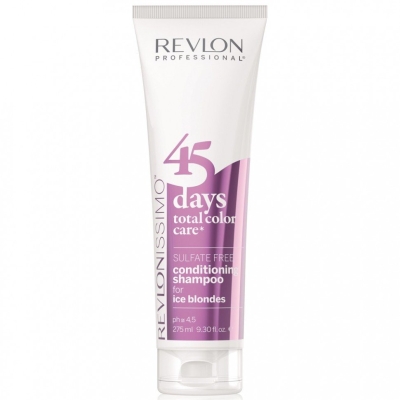 REVLON 45 DAYS CONDITIONING SHAMPOO ICE BLONDES 275ML