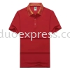 Stylish DriFit T-Shirt Red Baju Polo T-Shirt Baju Uniform Custom KL PJ 