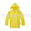 Lightweight Hooded Windbreaker Jacket Yellow Windbreaker-Worker Jacket Baju Uniform Custom KL PJ