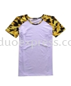 Camou Roundneck T-Shirt Yellow Dye Sublimation T- Shirts and Shirt Baju Sublimation KL PJ Malaysia