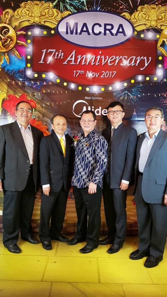 MACRA (MALAYSIAN AIR-CONDITIONING & REFRIGERATION ASSOCIATION) 17th Anniversary Dinner On 17-11-2017