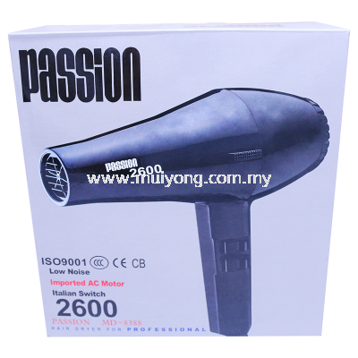 Passion Hair Dryer 2600