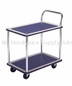 2 Shelf 1 Handle Trolley