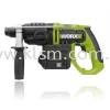 WORX WU381 18V 3-F ROTARY HAMMER WORX Power Tools Machinery