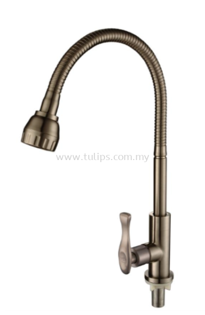 11-828 SUS 304 Wall Flexible Sink Tap