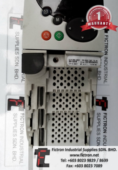 SP1405 EMERSON CONTROL TECHNIQUES UNIDRIVE INVERTER REPAIR SERVICE IN MALAYSIA 12 MONTHS WARRANTY