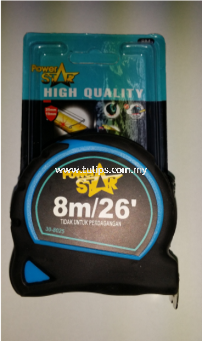 30-8025 Power Star 8M Measuring Tape