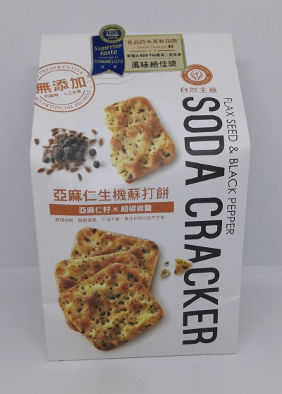 NI-FLAX SEED*BLACK PEPPER SODA CRACKER