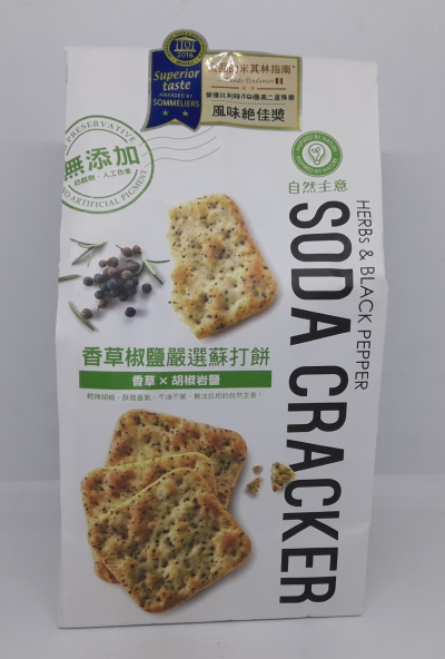 NI-HERBS*BLACK PEPPER SODA CRACKER