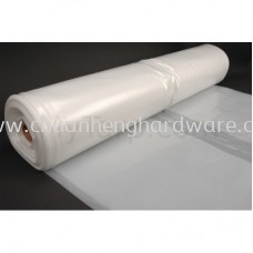 POLYETHYLENE MEMBRANE PLASTIC SHEET 0.25MM 2 PLY X 8' X 140' (~45KG