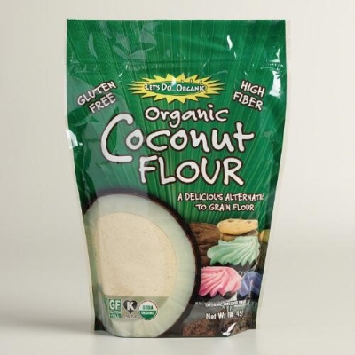 LET'S-COCONUT FLOUR-454G