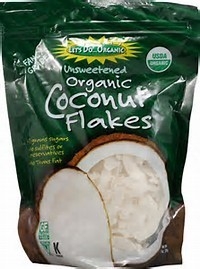 LET'S-COCONUT FLAKES-UNSWEETENED-200G