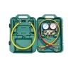 M4-3-DELUXE-DS-R407C (R134A/407C/410A) Manifold Set  Refco (SWITZERLAND) Air Conditioning & Refrigeration Tools