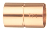 100RS - COUPLING WITH ROLL STOP C x C Copper, Brass, Bronze Steel Product