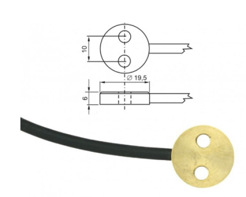 Comet Pt1000TG7/0, temperature probe, cable 1 m