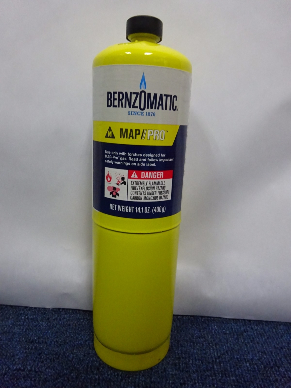 BERNZOMATIC MAP//Pro Premium Torch Fuel (14.1oz/400g) (Made In USA)