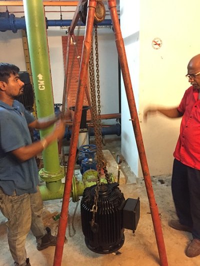 22 KW Motor Installation