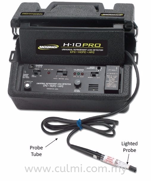 Bacharach 3015-8005 H-10 PRO Universal Refrigerant Leak Detector with International Wall Plug