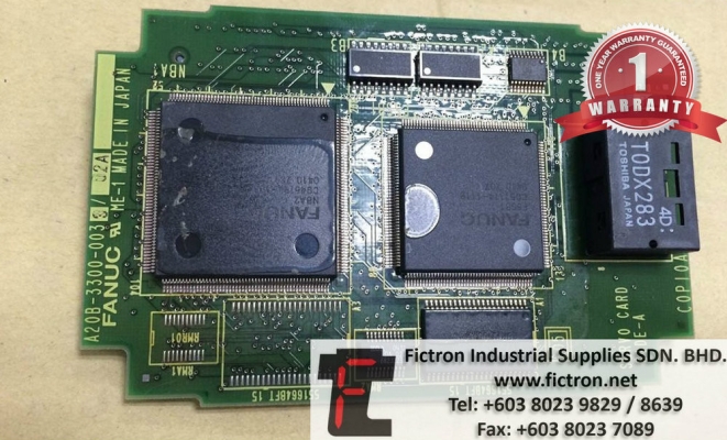 A20B-3300-0033 A20B33000033 FANUC SERVO MODULE REPAIR SERVICE IN MALAYSIA 12 MONTHS WARRANTY