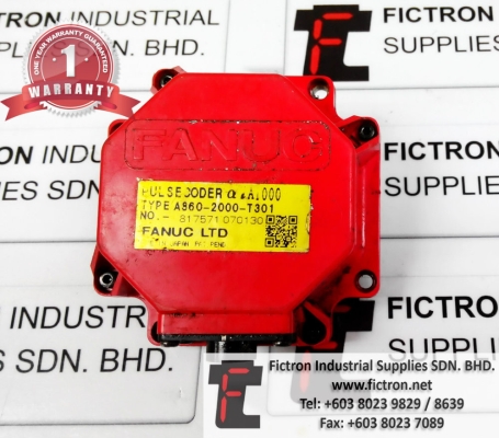 A860-2000-T301 A8602000T301 FANUC ALPHA iA1000 PULSE CODER REPAIR IN MALAYSIA 12 MONTHS WARRANTY