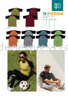 QD48 ShortSleeve Raglan Baju O Roundneck Microfibre T-Shirt  Baju Uniform Ready Made Promosi