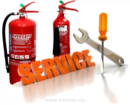 Servicing Fire Extingusher