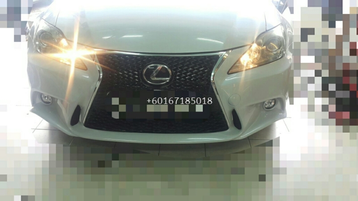 lexus is250 bumper f sport pp new