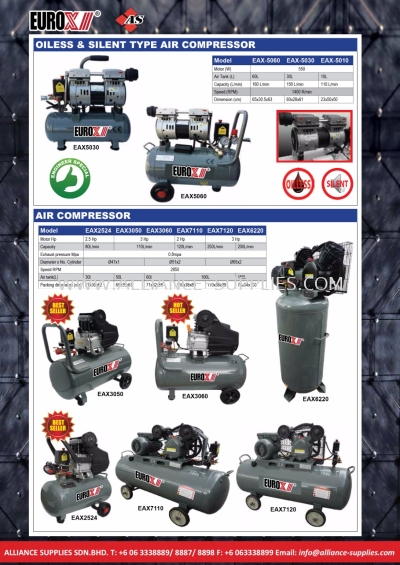 Oiless & Silent Type Air Compressor/ Air Compressor