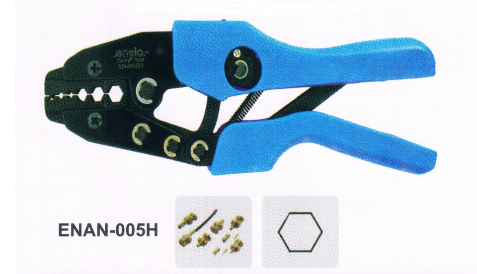 Enzio Hand Crimping Tool ENAN-005H Hexagon Crimping L230mm Hand Crimping Hand Tooling