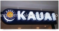 3D Led Acrylic signboard kl LED ACRYLIC BOX UP LETTERING SIGNBOARD