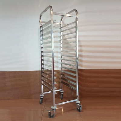 GNT-15C 15Trays Single Bakery Pan Trolley ID446834